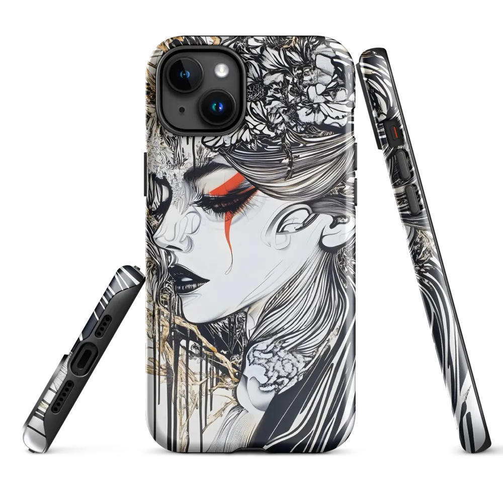 Veiled Mystique | Phone Case |  15 Plus | Tough Case | Glossy