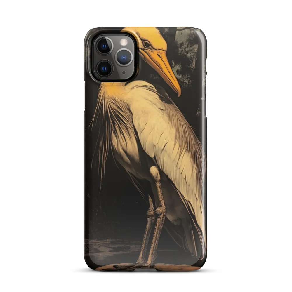 Majestic Egret in Twilight | Phone Case |  11 Pro Max | Snap Case | Glossy