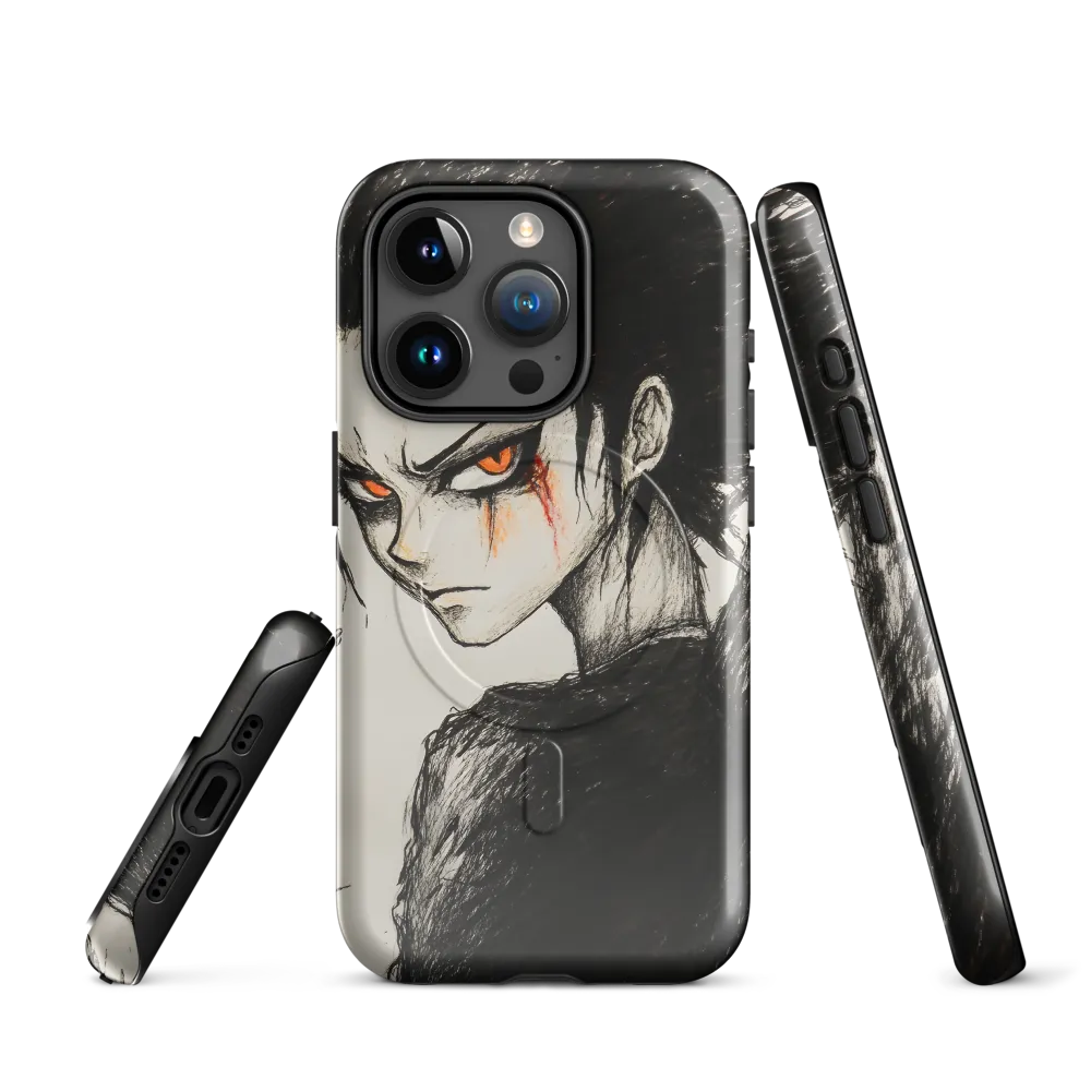 Fiery Defiance | Phone Case |  15 Pro | MagSafe® Tough Case | Glossy