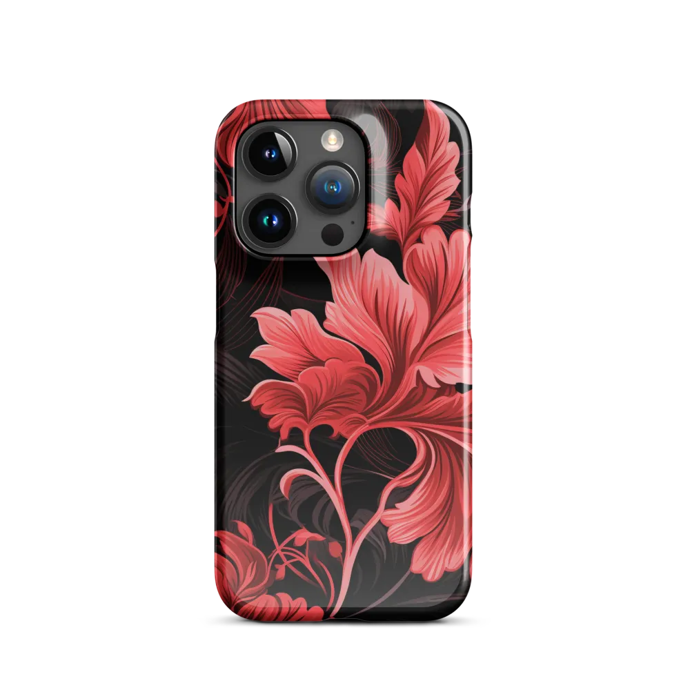 Tropical Elegance in Red