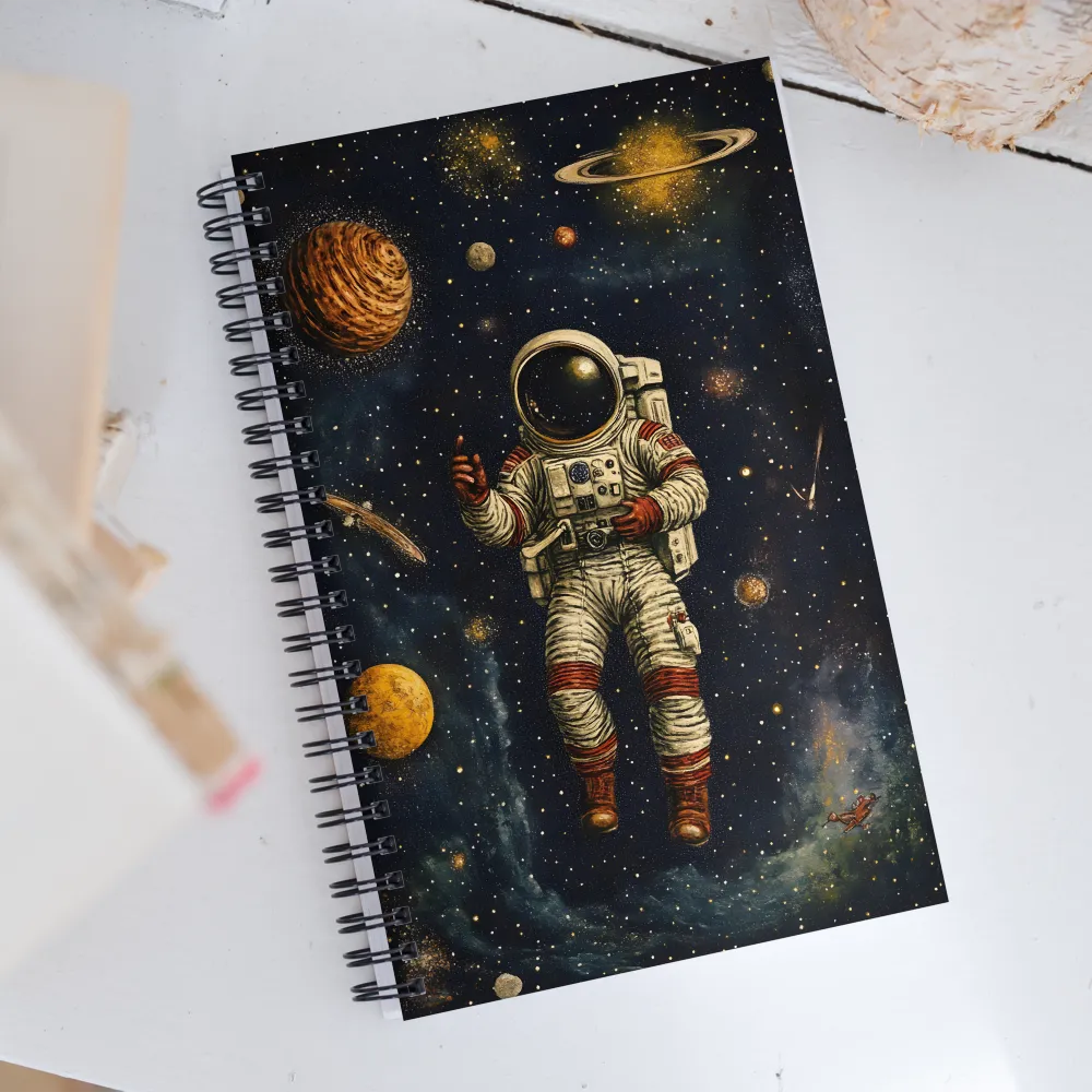 Celestial Wanderer | Spiral Notebook