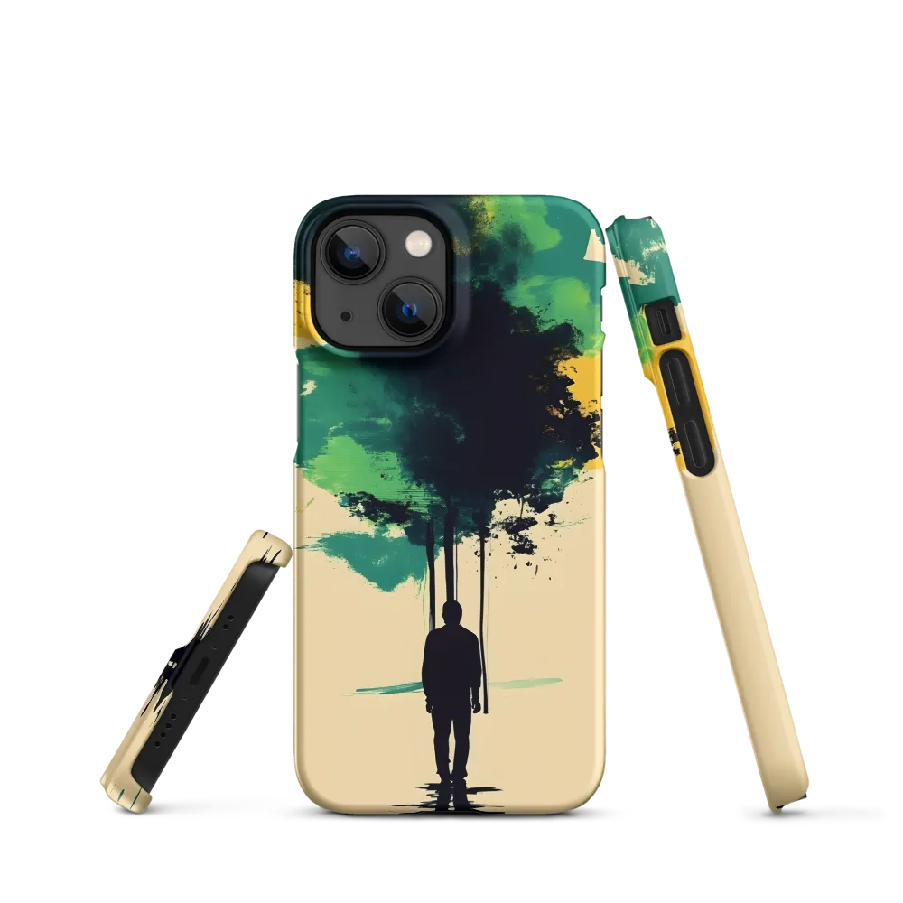 Whispers of Solitude | Phone Case |  13 Mini | Snap Case | Matte
