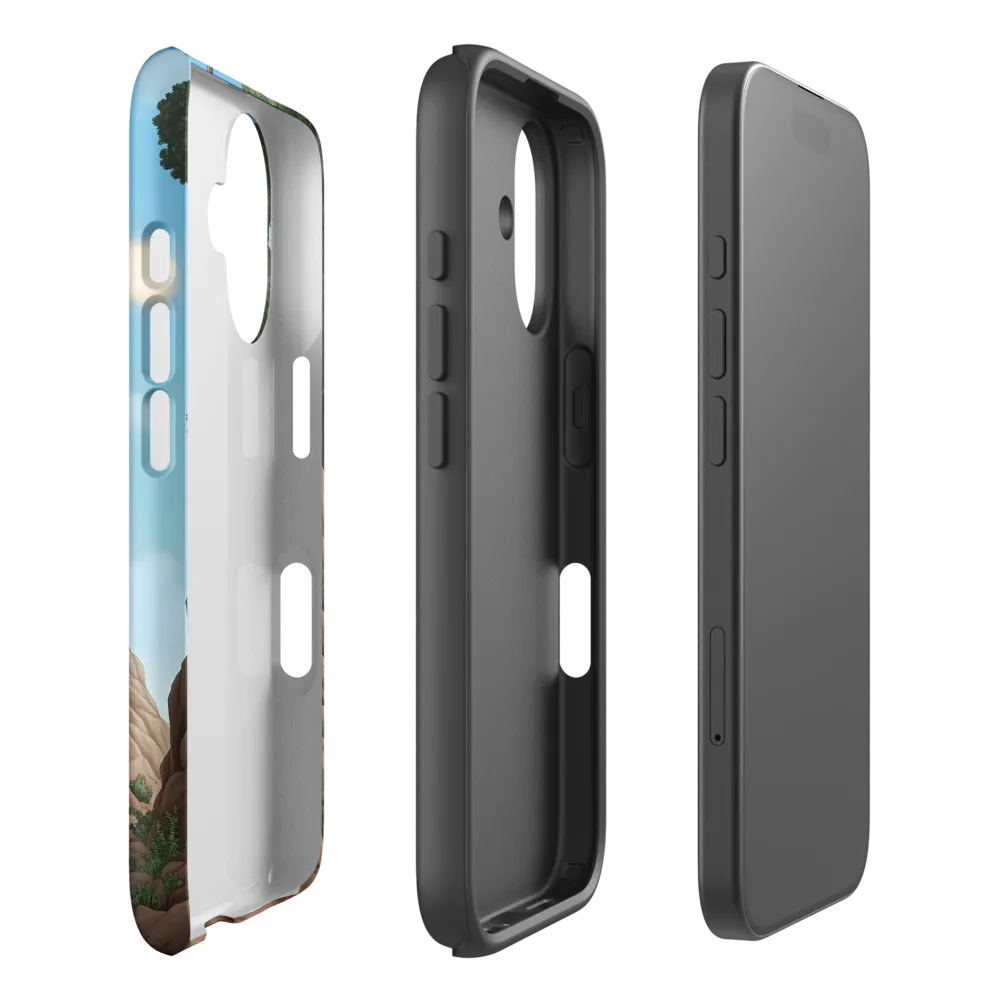 The Descent into Technological Abyss | Phone Case |  16 | Tough Case | Matte