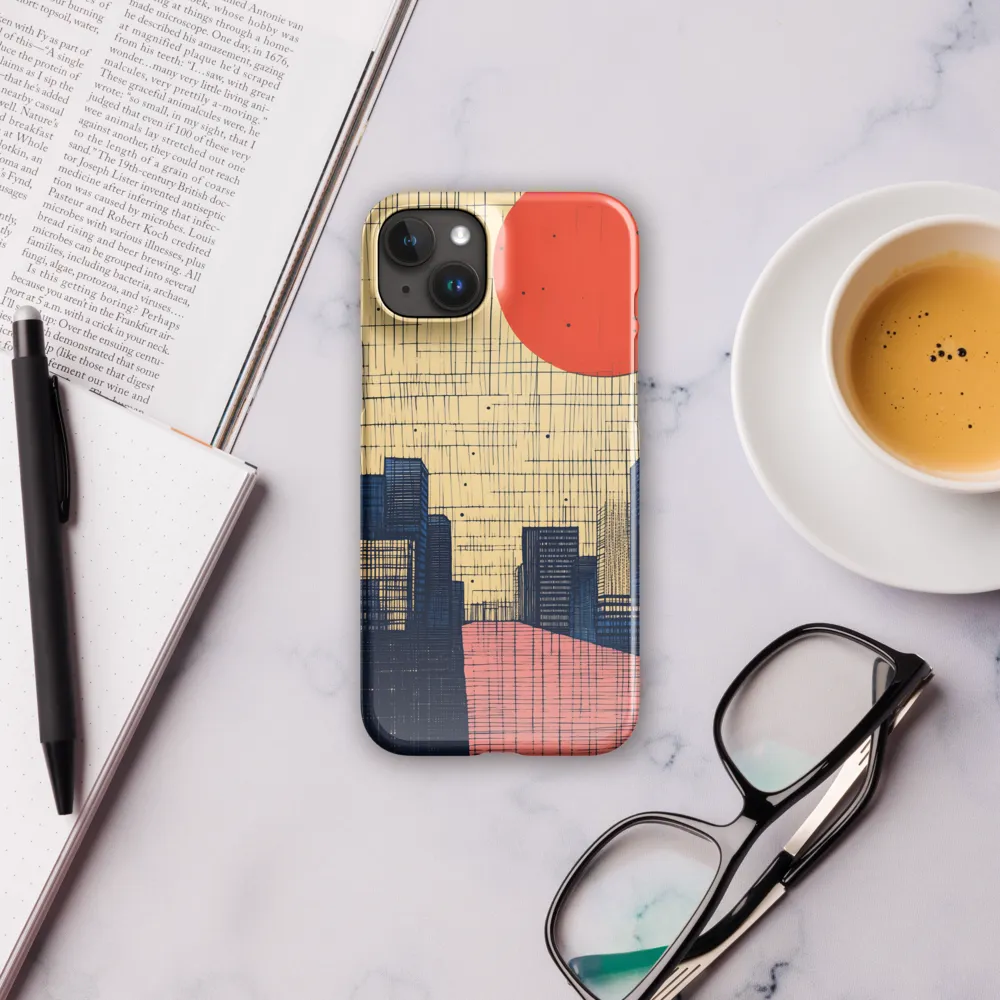 Urban Echoes: A Minimalist Cityscape