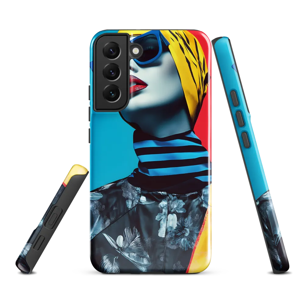 Vibrant Elegance in Modern Fashion | Phone Case |  S22 Plus | Tough Case | Glossy