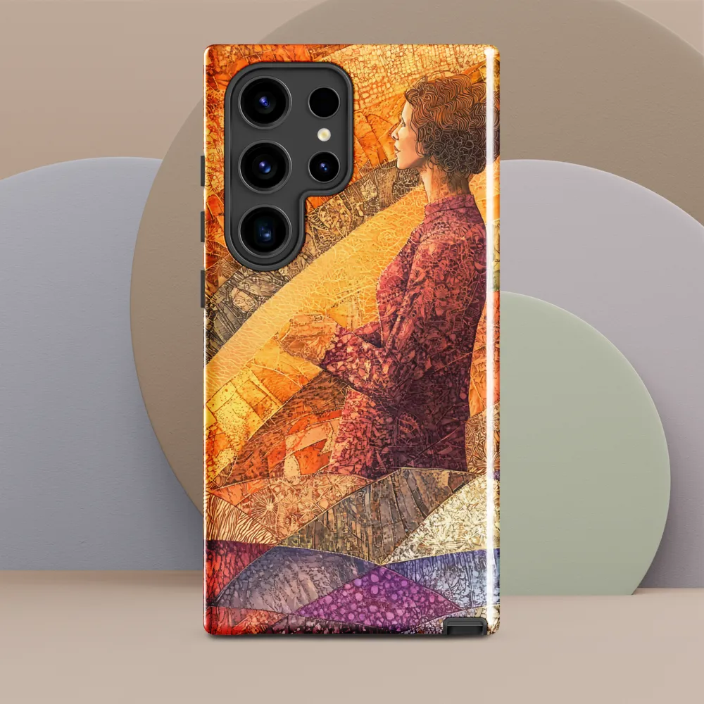 Whispers of Contemplation | Phone Case |  S24 Ultra | Tough Case | Glossy