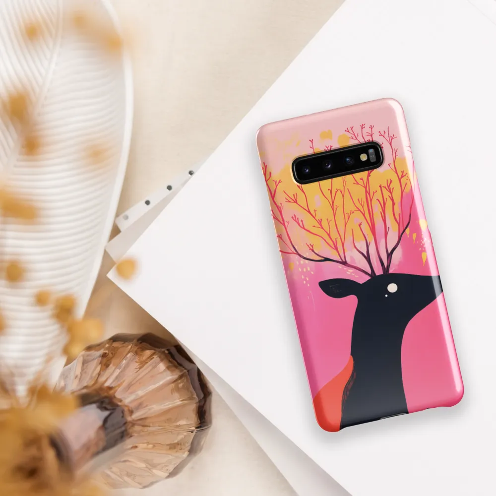 Whimsical Forest Guardian | Phone Case |  S10 Plus | Snap Case | Glossy