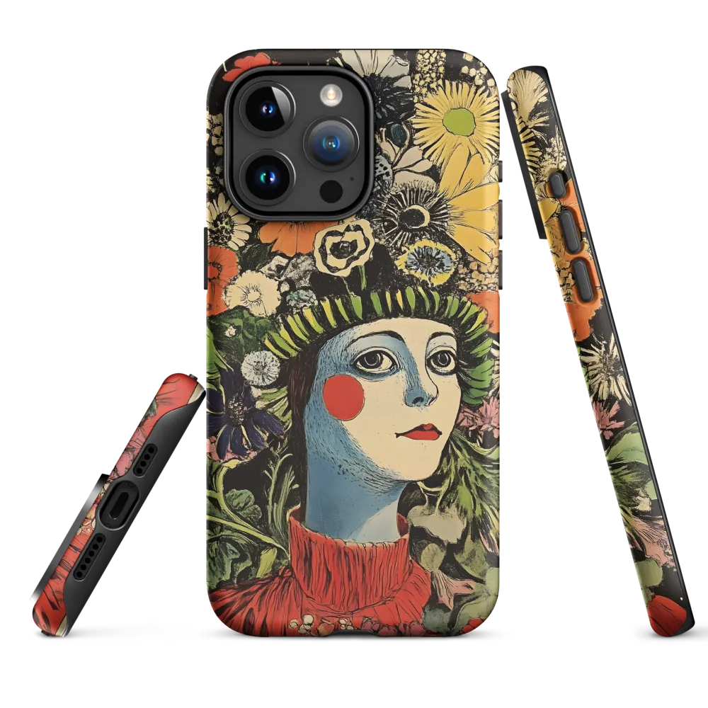 Floral Whimsy: A Portrait of Nature's Embrace