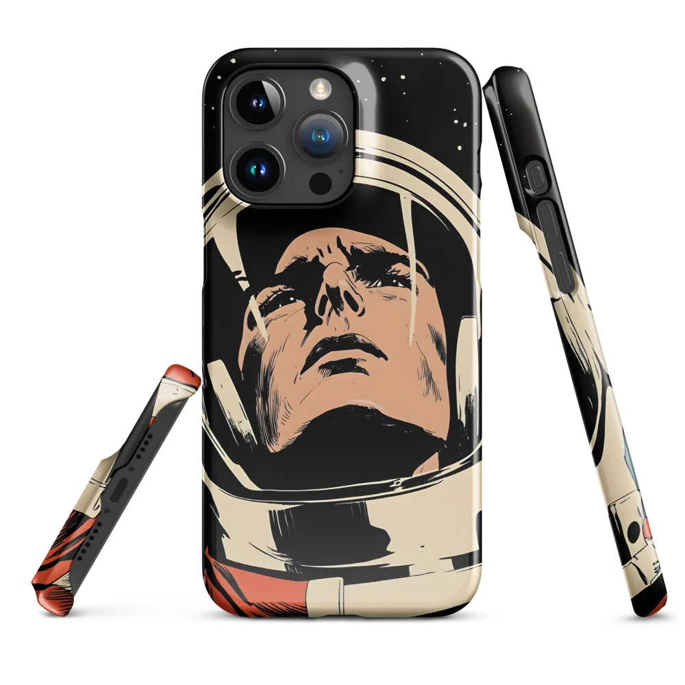 Gaze of the Astronaut | Phone Case |  15 Pro Max | Snap Case | Glossy
