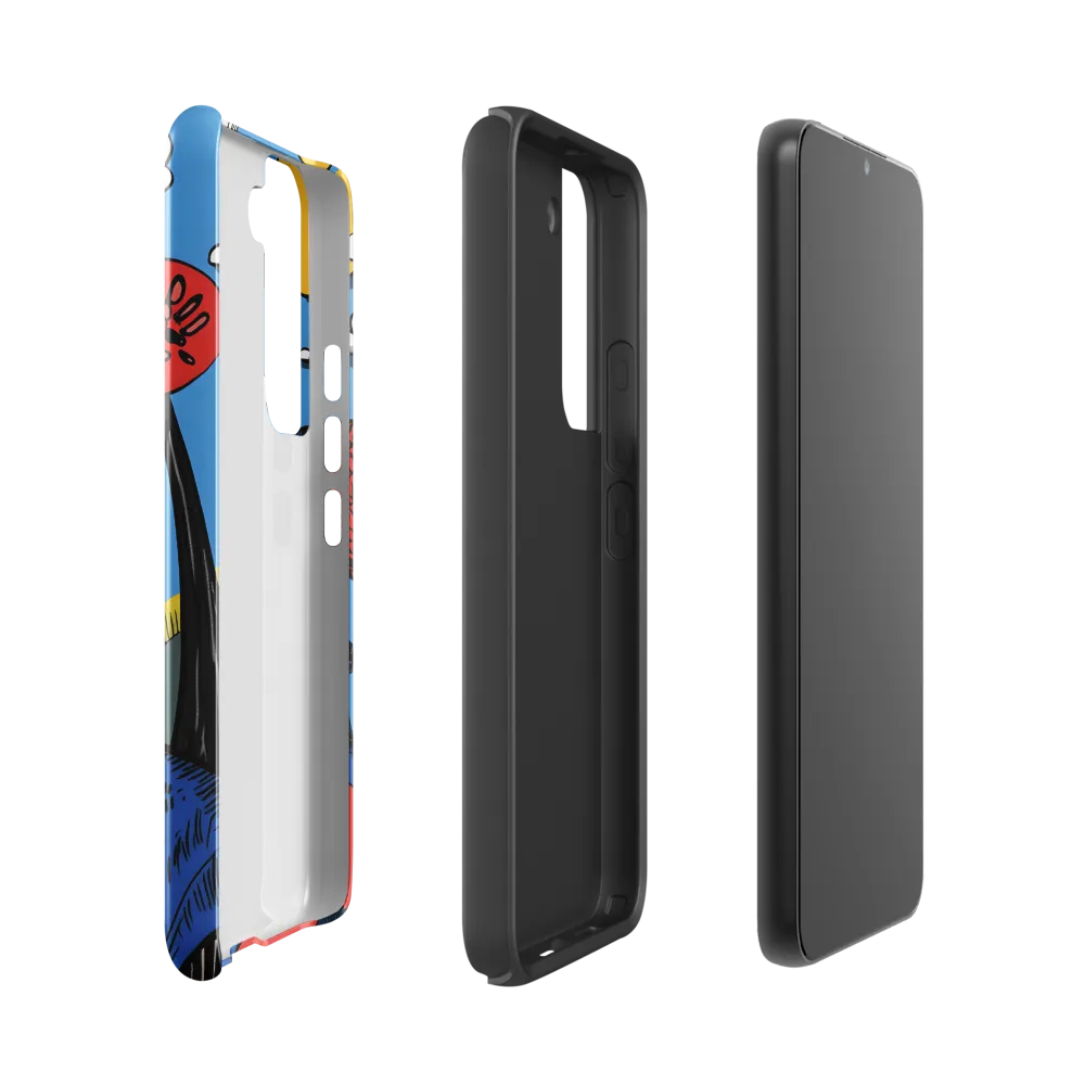 A Playful Journey Through Whimsical Woods | Phone Case |  S22 | Tough Case | Glossy