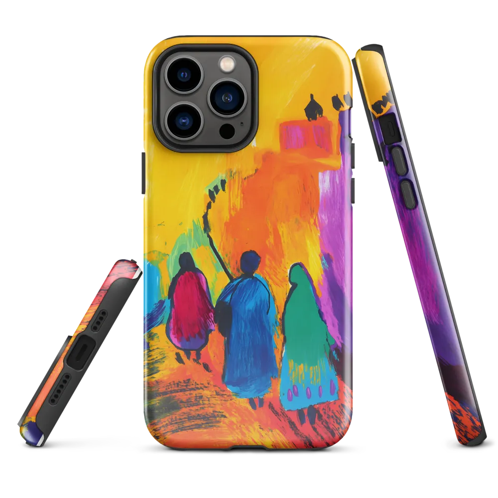 Journey Through Color | Phone Case |  13 Pro Max | Tough Case | Glossy