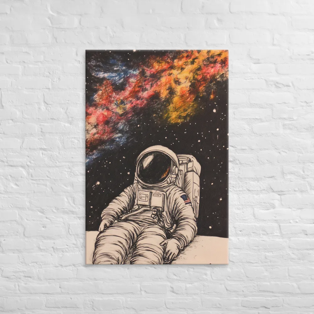 Solitude Among Stars | Canvas | 32″×48″