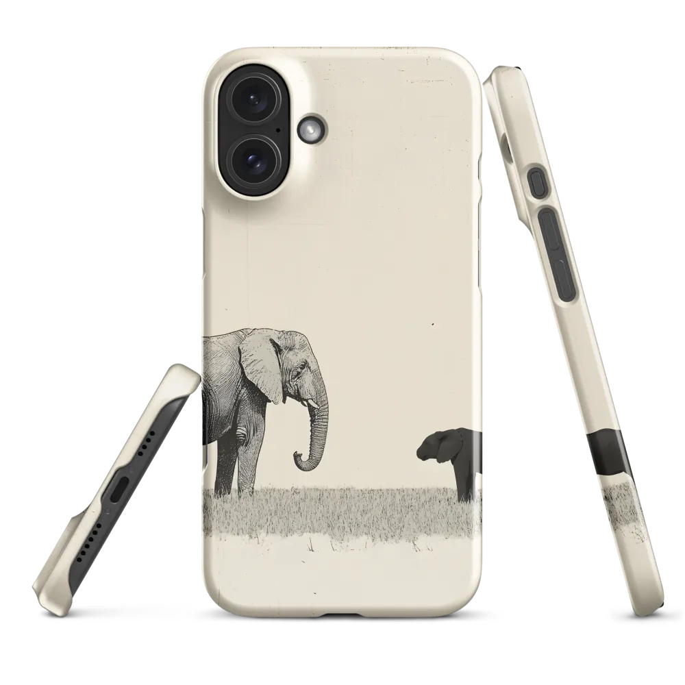 Contrasting Companions | Phone Case |  16 Plus | Snap Case | Glossy