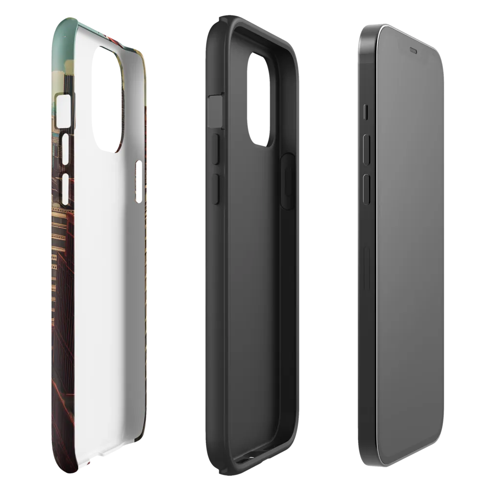Urban Reverie: A Journey Through the City | Phone Case |  12 Pro Max | Tough Case | Glossy
