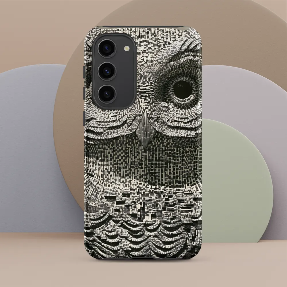 Intricate Owl of Textures