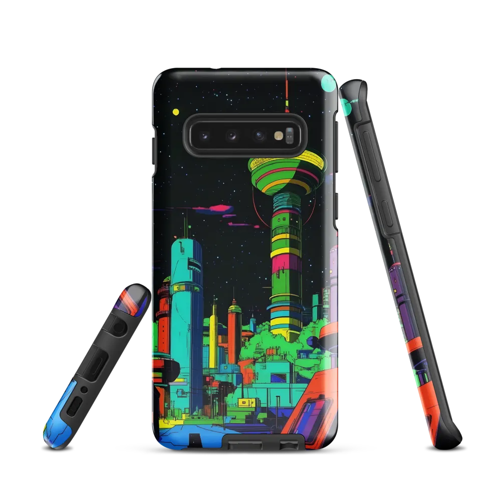 Neon Dreams: A Futuristic Cityscape