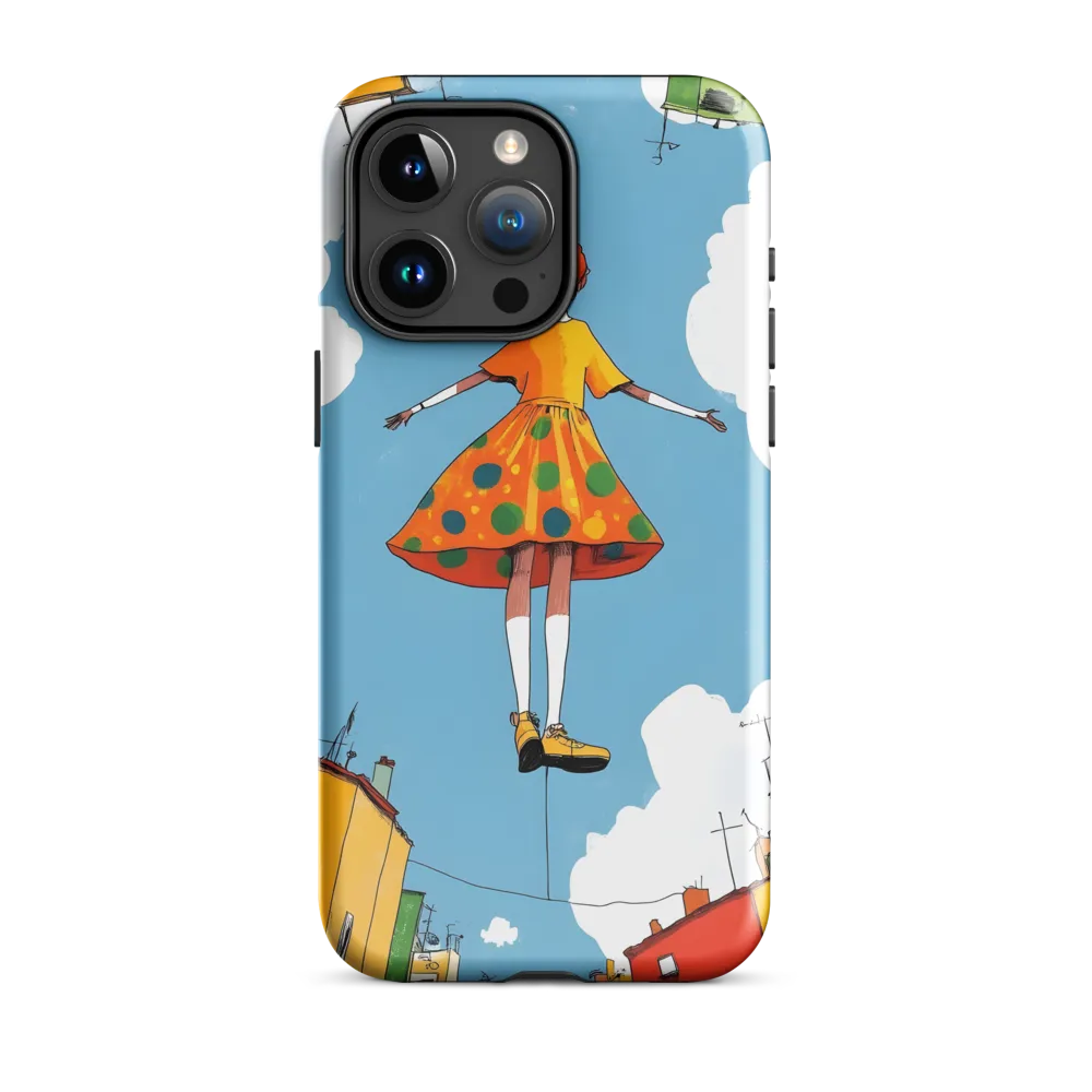 Floating Dreams in a Colorful Sky