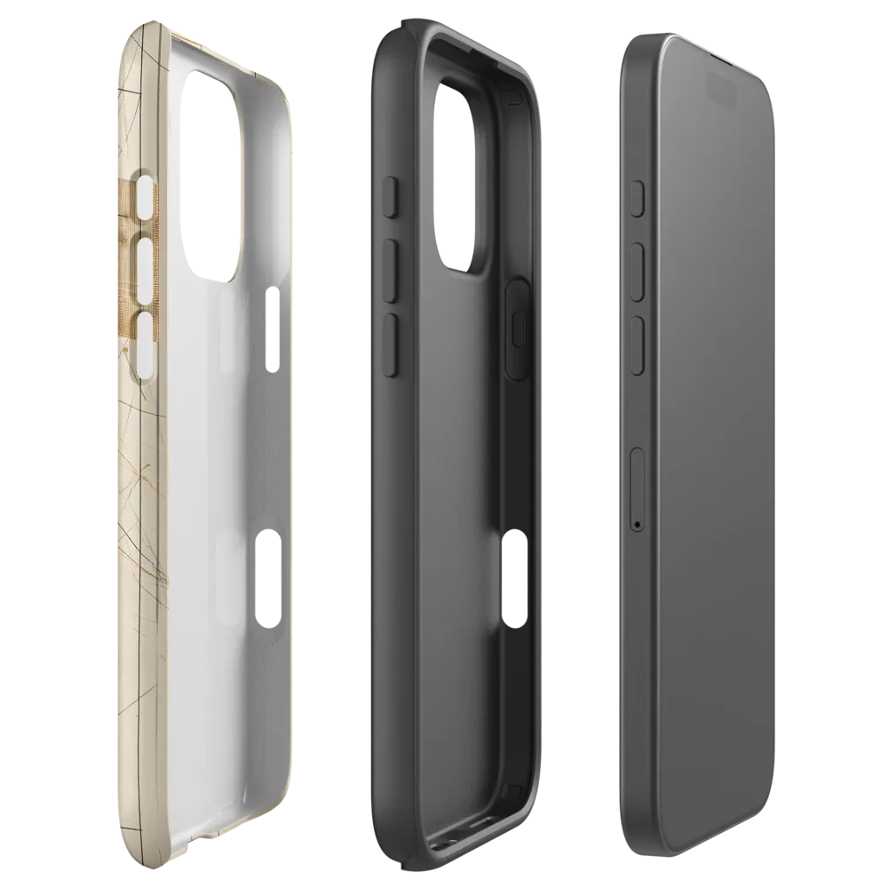 Elegance in Lines | Phone Case |  16 Pro Max | Tough Case | Matte