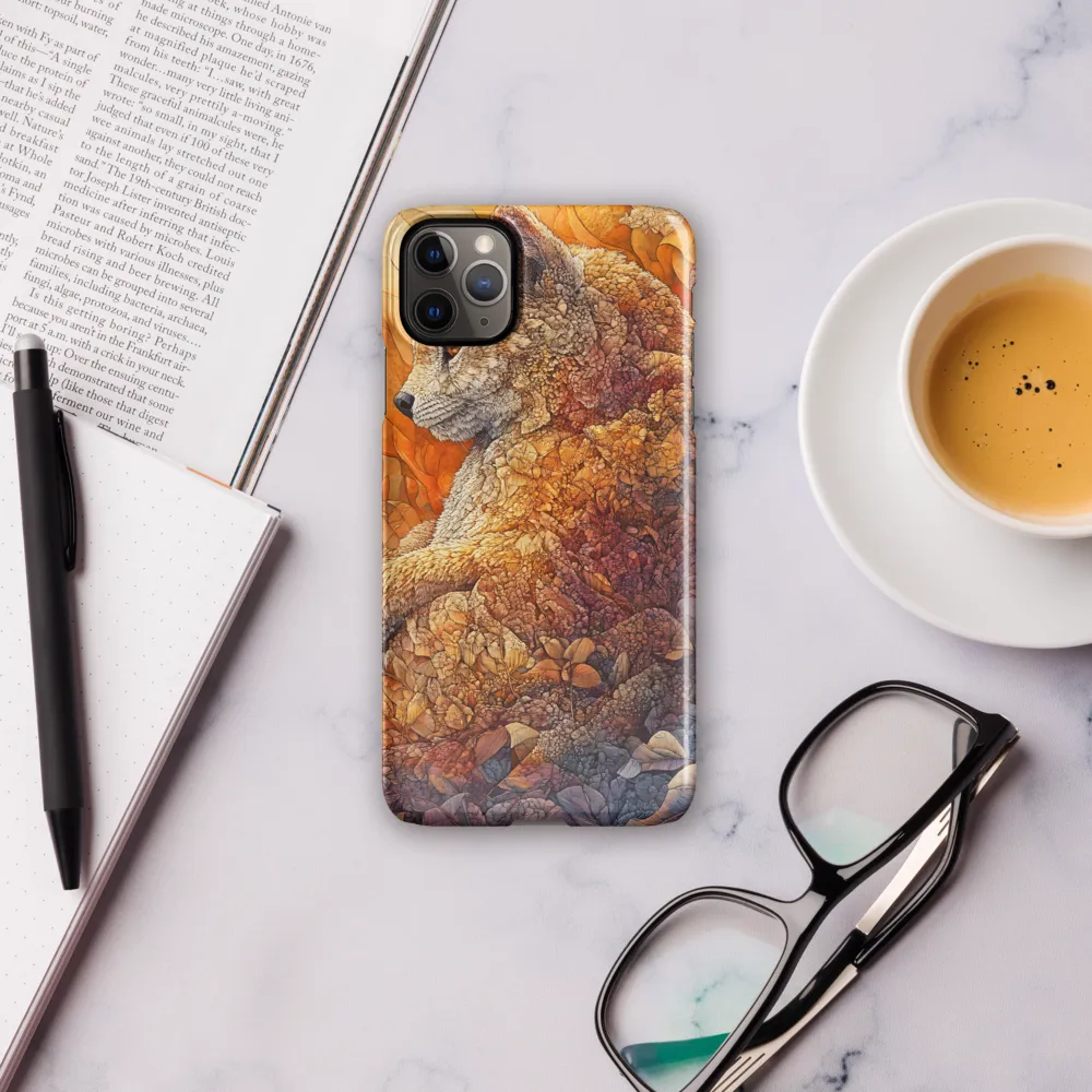 Whispers of the Forest: A Serene Fox | Phone Case |  11 Pro Max | Snap Case | Glossy