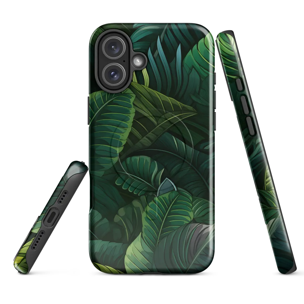 Lush Canopy: A Tropical Foliage Study