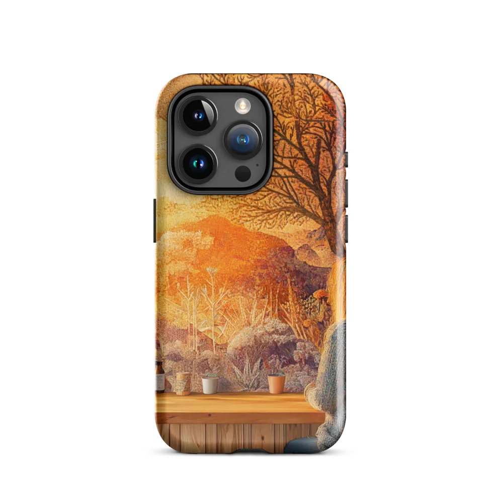Whispers of a Golden Sunset | Phone Case |  15 Pro | Tough Case | Glossy