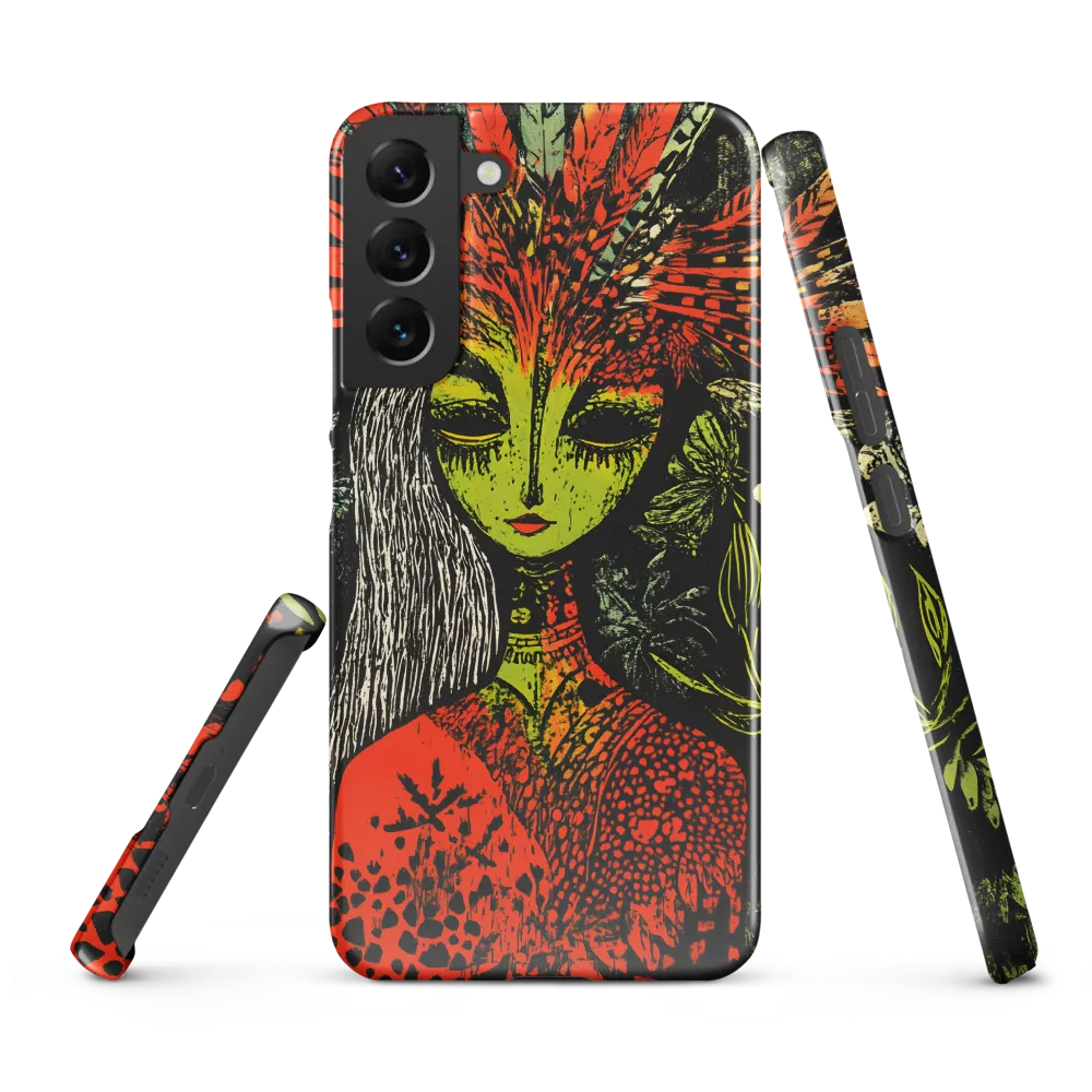 Mystical Flora: A Surreal Portrait