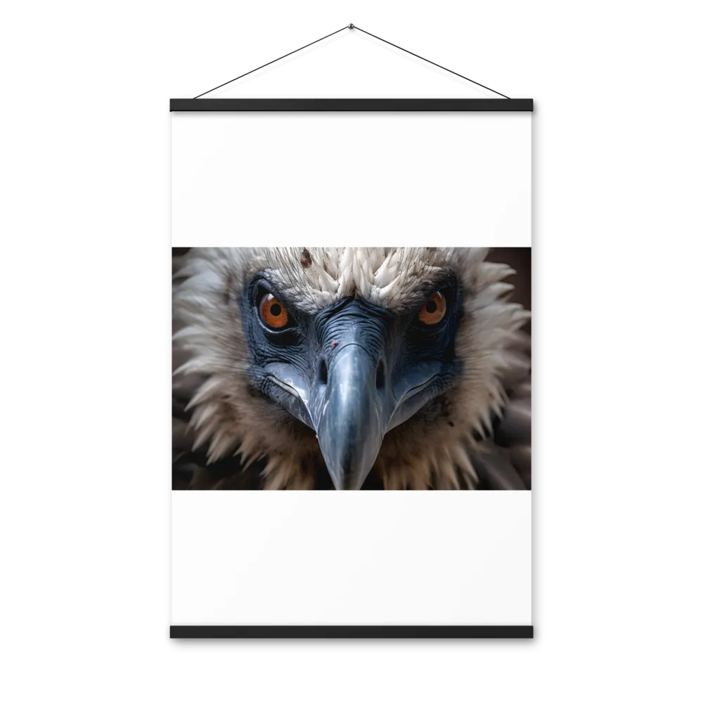 The Gaze of Strength | Poster With Black Wood Hanger | 24″×36″