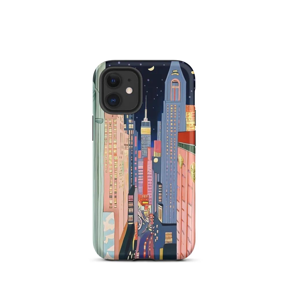 Urban Dreamscape: A Pop Art Night | Phone Case |  12 mini | Tough Case | Matte