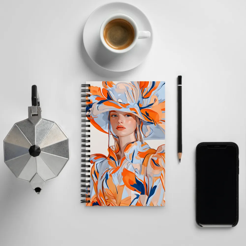 Vibrant Elegance | Spiral Notebook