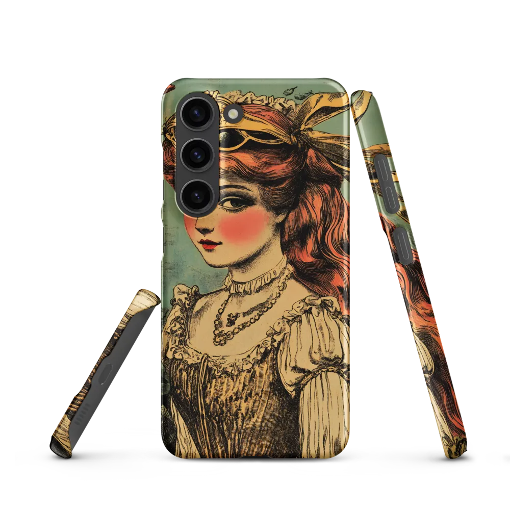 Elegance Beneath the Waves | Phone Case |  S23 | Snap Case | Matte