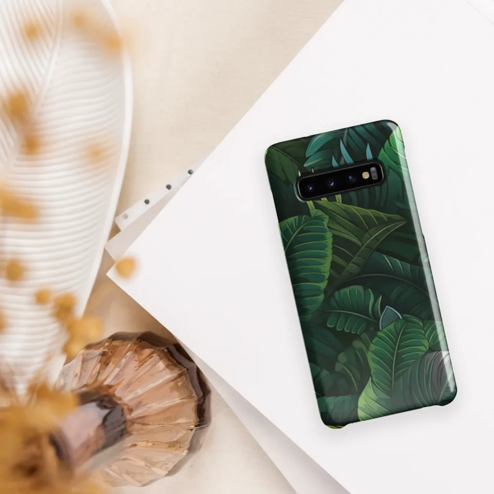 Lush Canopy: A Tropical Foliage Study