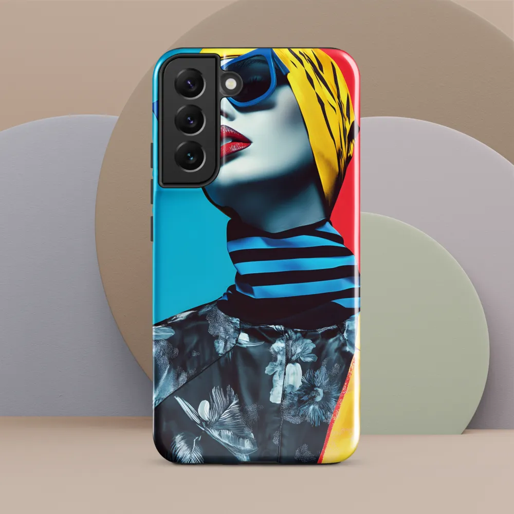 Vibrant Elegance in Modern Fashion | Phone Case |  S22 Plus | Tough Case | Glossy