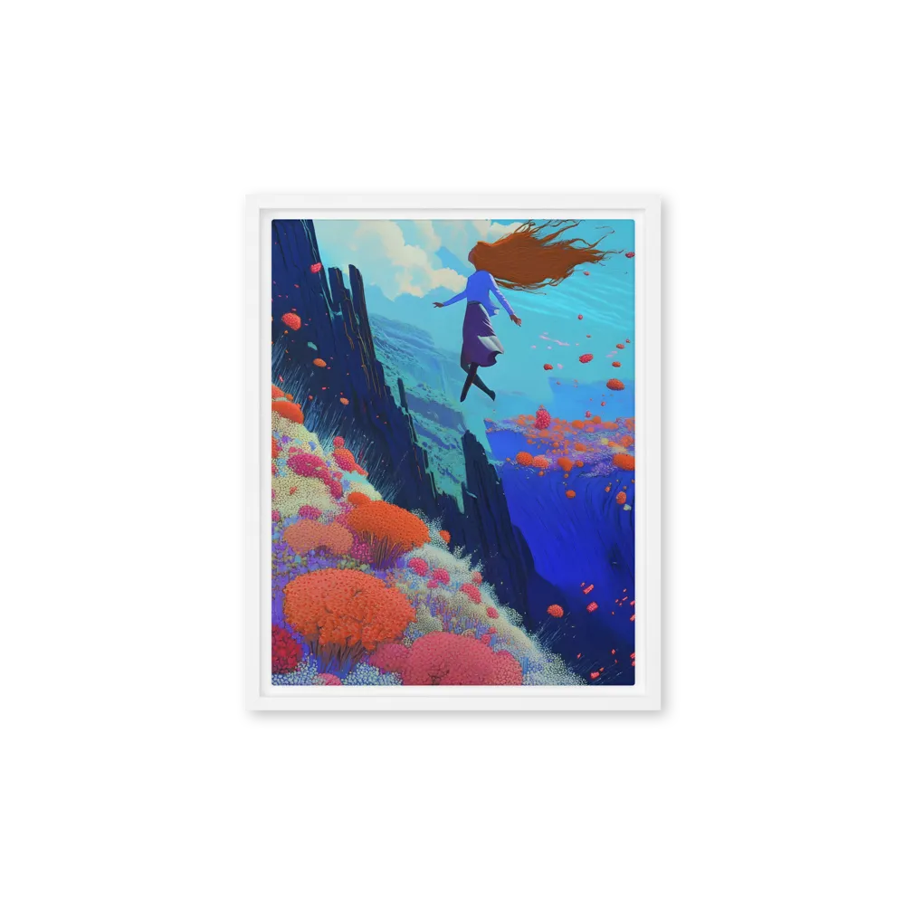 Whispers of Freedom | Canvas with White Frame | 11″×14″