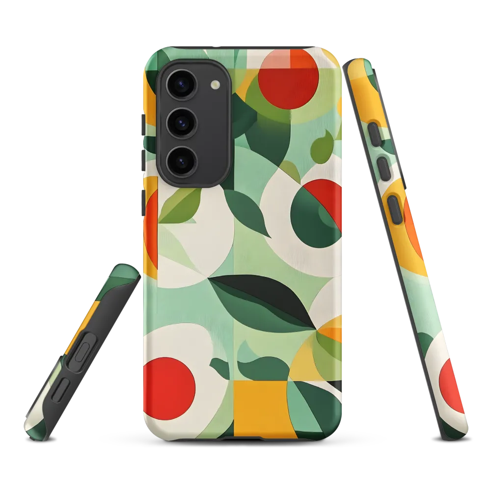 Harmony in Shapes: A Playful Abstract Design