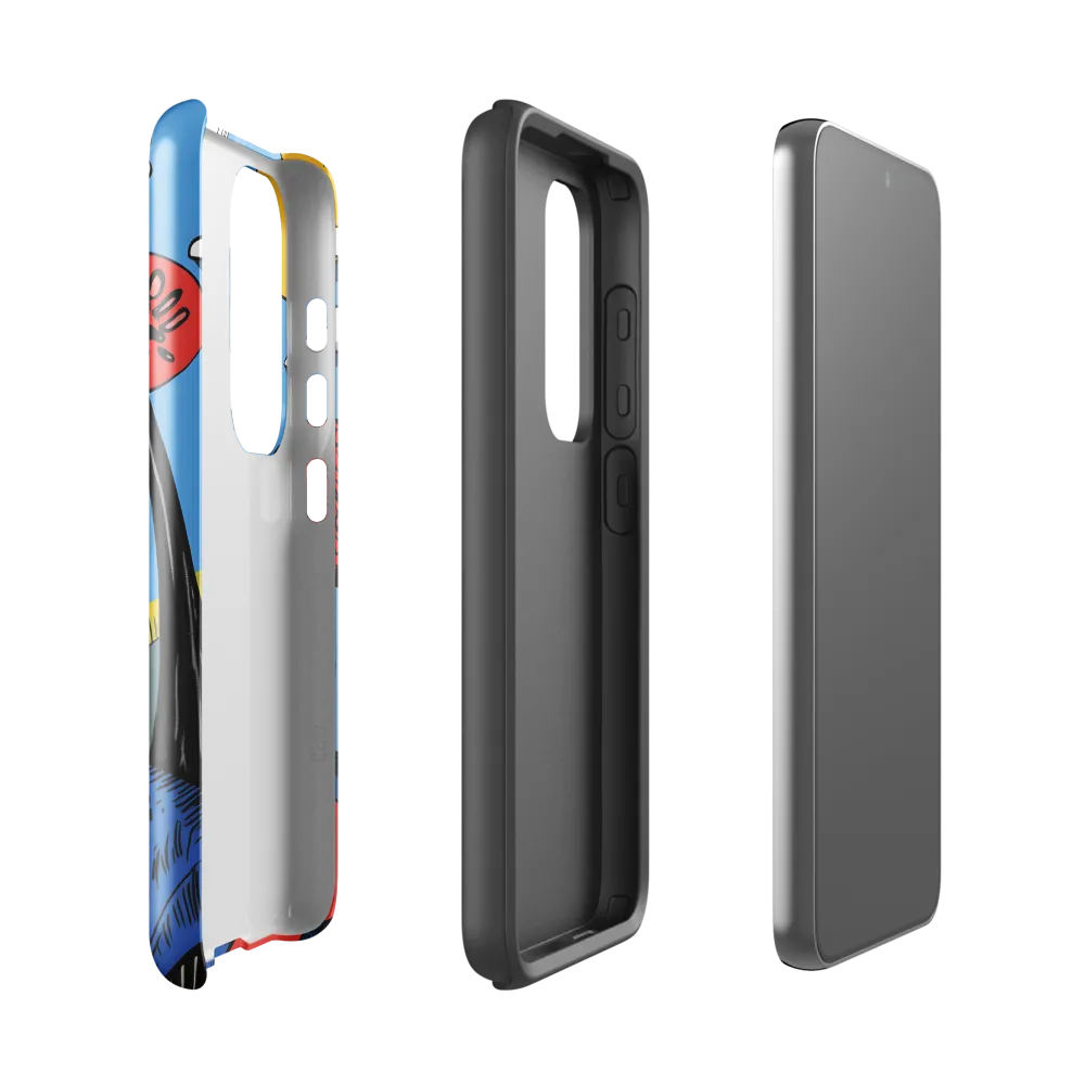 A Playful Journey Through Whimsical Woods | Phone Case |  S23 | Tough Case | Glossy