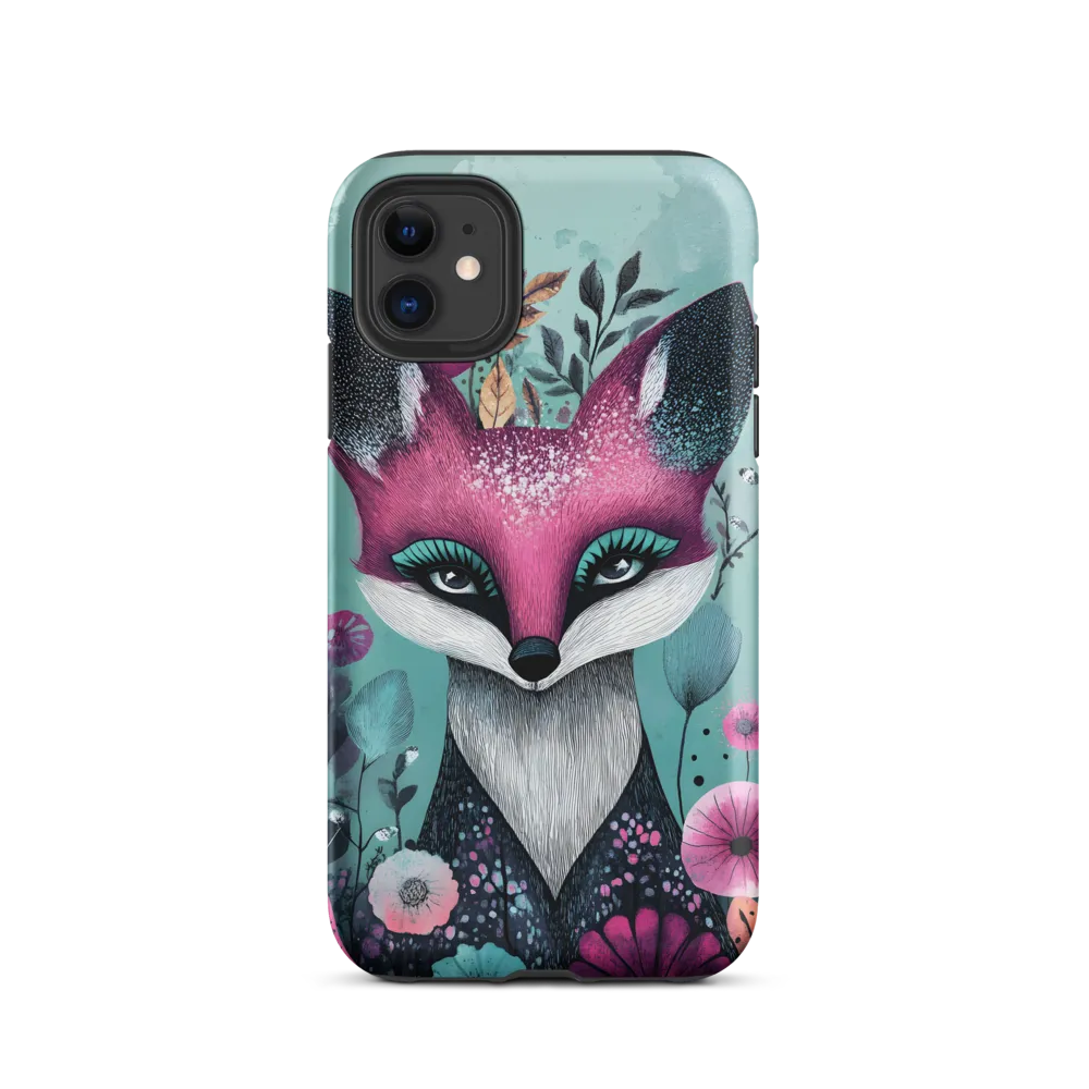 Whimsical Fox Among Blossoms