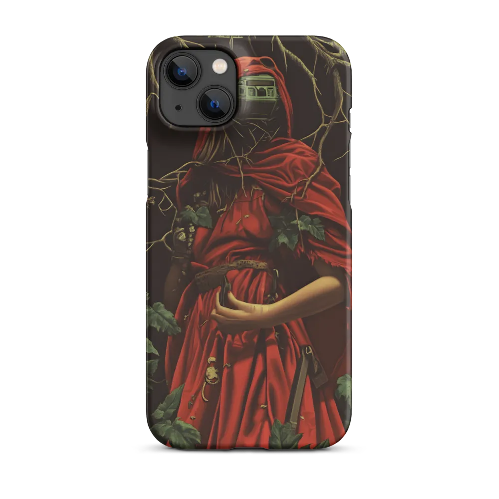 The Enigmatic Cloaked Traveler | Phone Case |  14 Plus | Snap Case | Matte