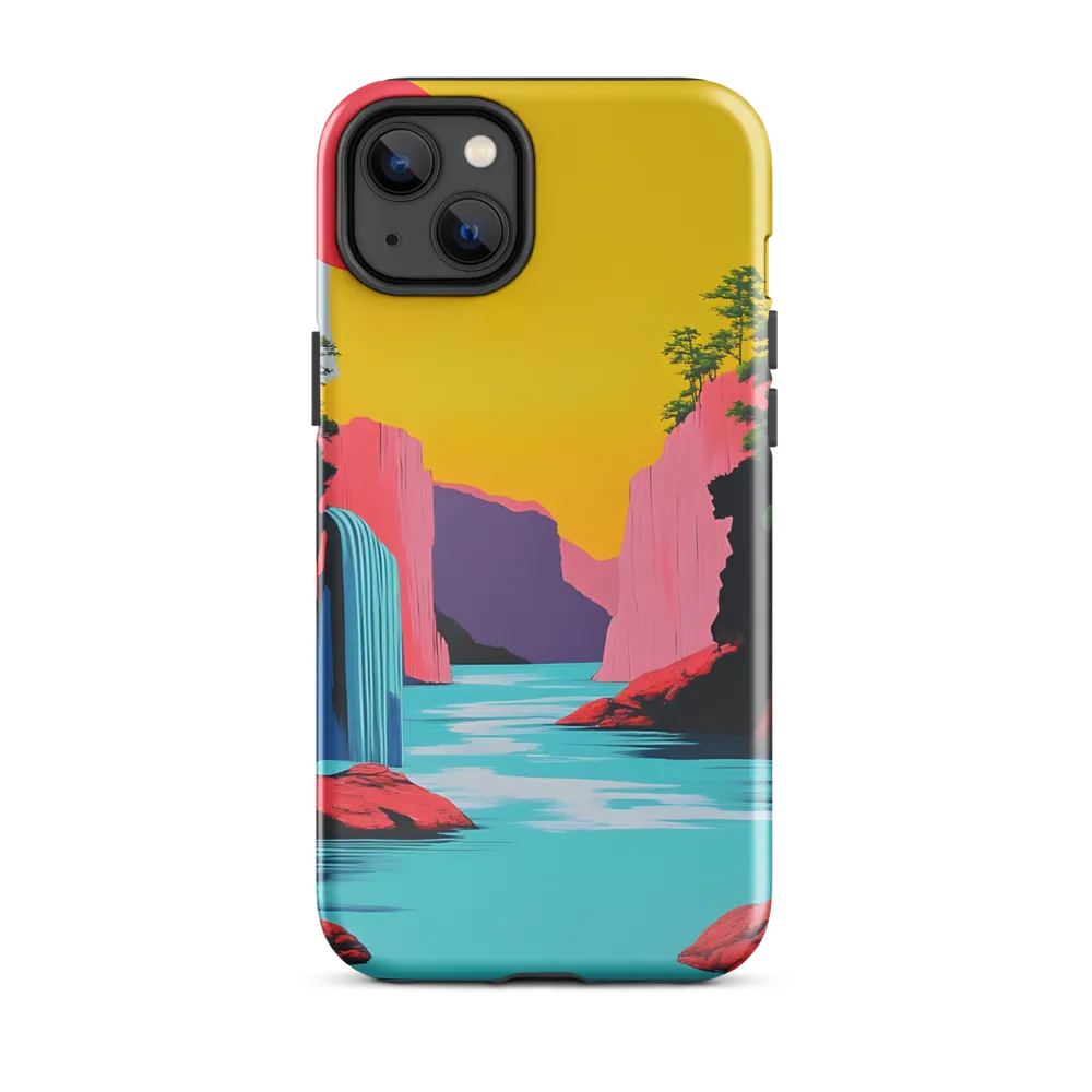 Dreamscape of Pink Cliffs and Turquoise Waters