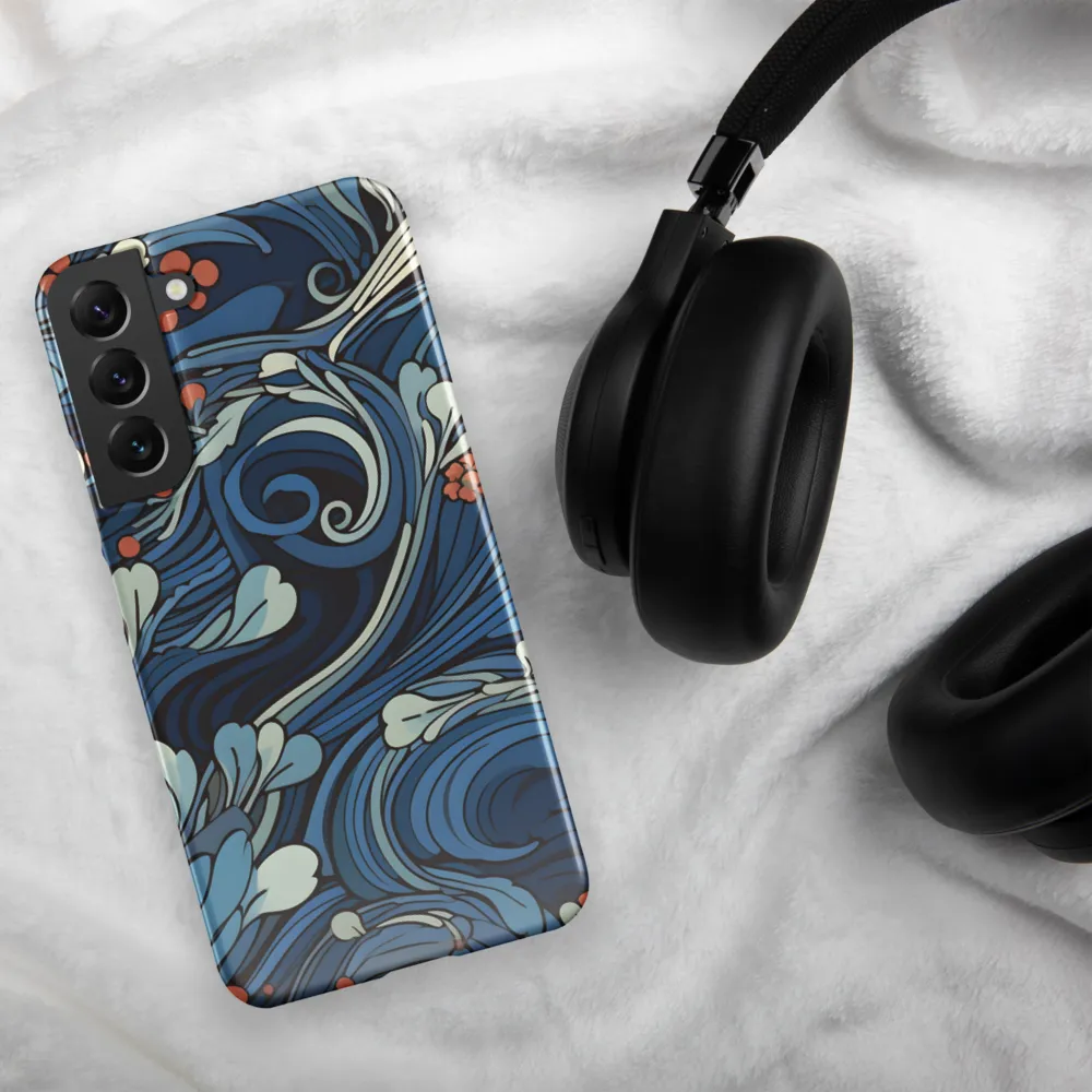 Nature's Elegance: An Oceanic Tapestry | Phone Case |  S22 Plus | Snap Case | Glossy
