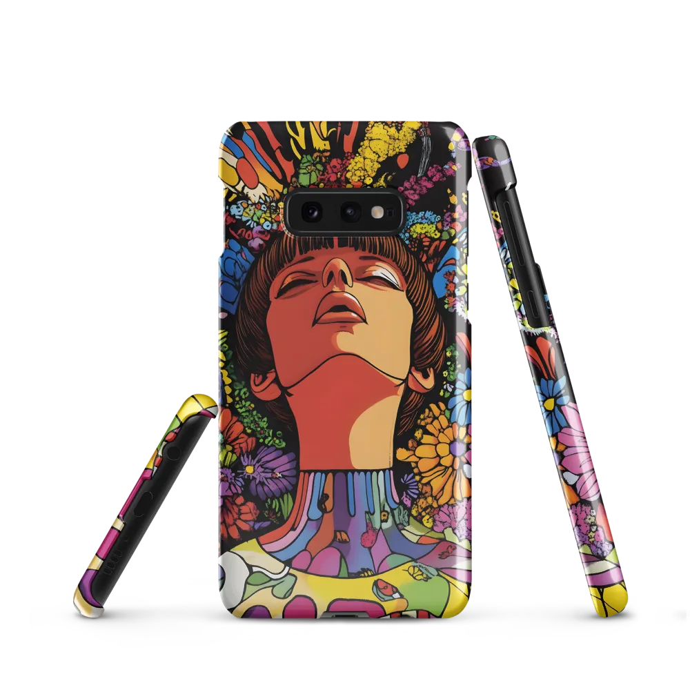 Vibrant Ecstasy: A Psychedelic Portrait