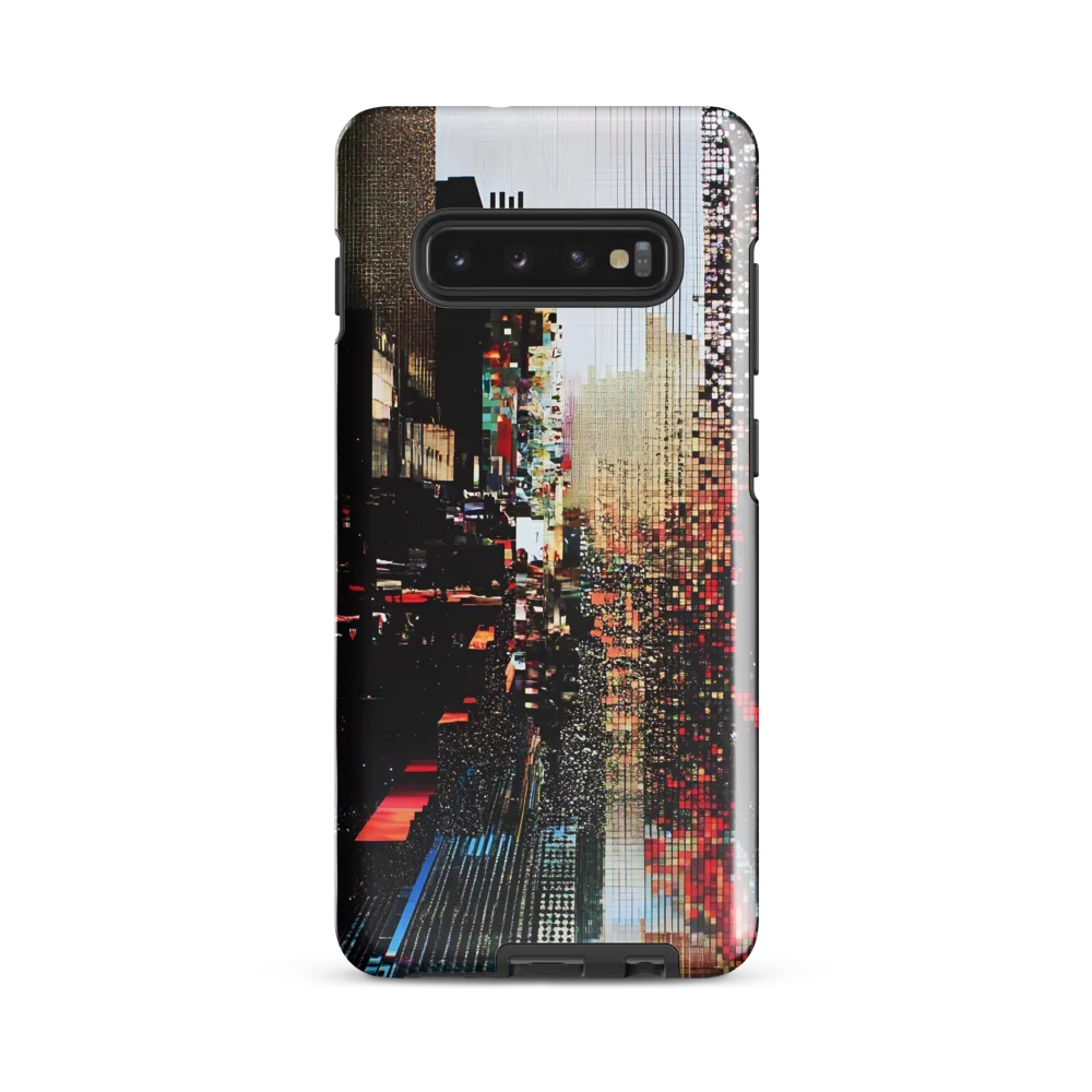 Fragmented Urban Symphony | Phone Case |  S10 Plus | Tough Case | Glossy