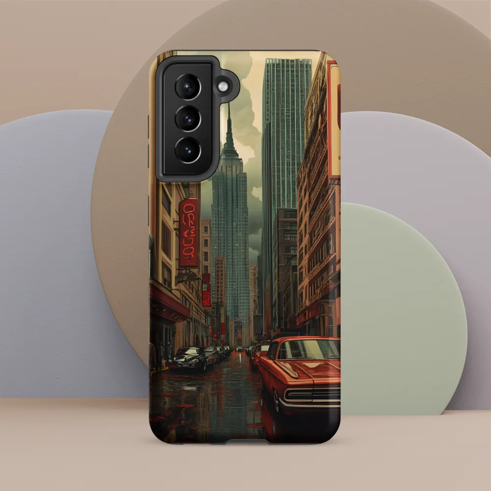 Nostalgic Cityscape: Reflections of a Forgotten Era