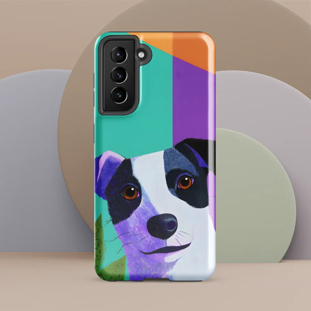 Joyful Canine | Phone Case |  S21 FE | Tough Case | Glossy