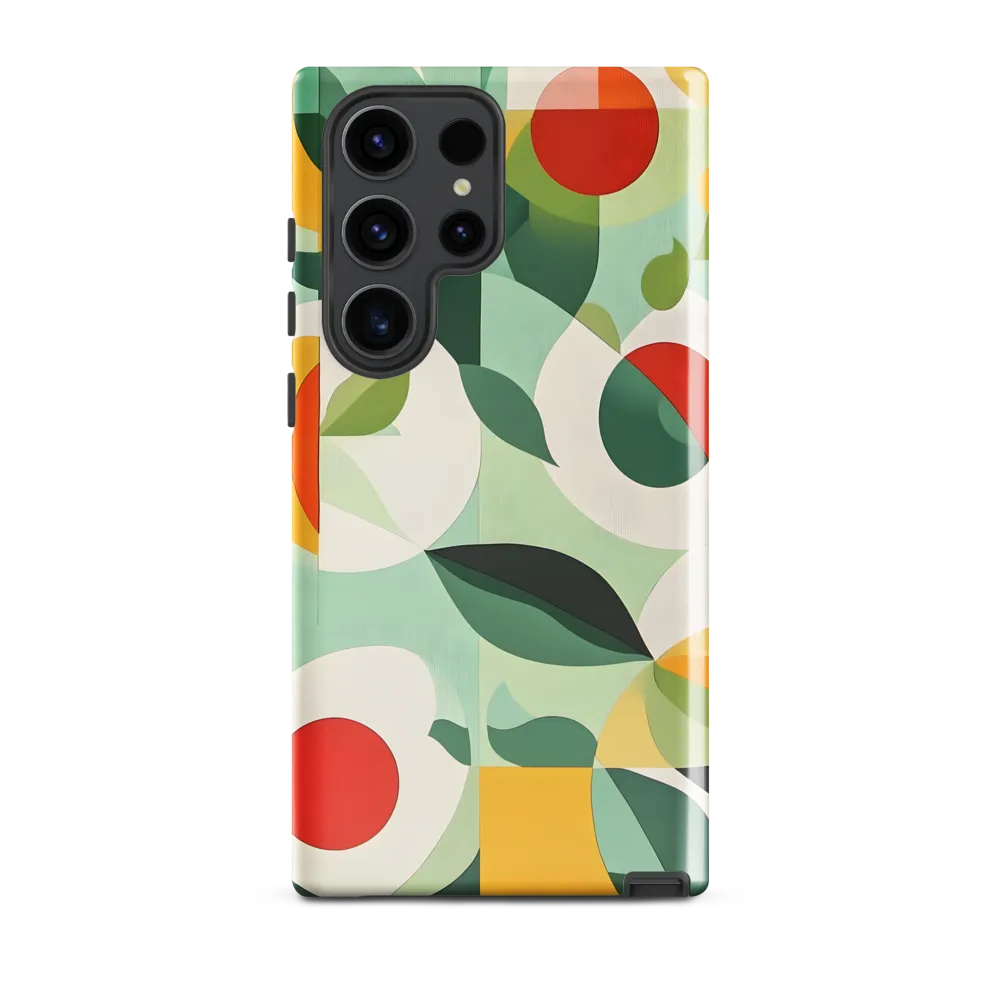 Harmony in Shapes: A Playful Abstract Design