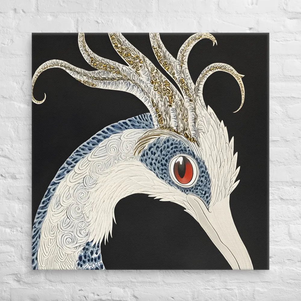 Elegance of the Majestic Peacock | Canvas | 37″×37″