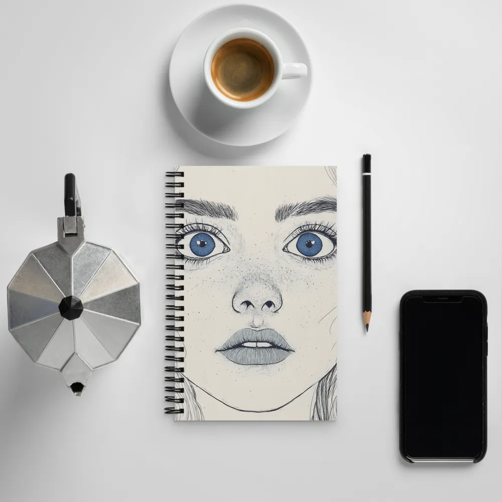 Eyes of Emotion | Spiral Notebook