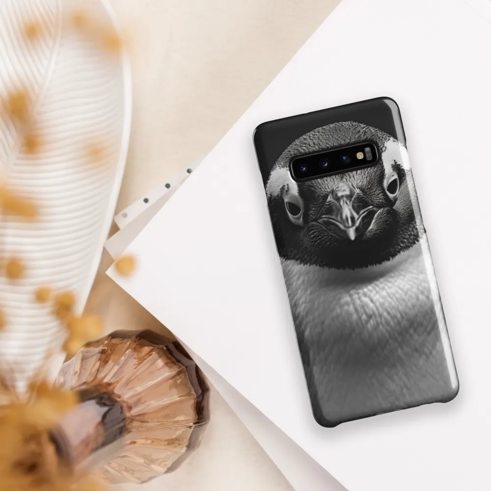 Majestic Penguin Portrait | Phone Case |  S10 Plus | Snap Case | Glossy