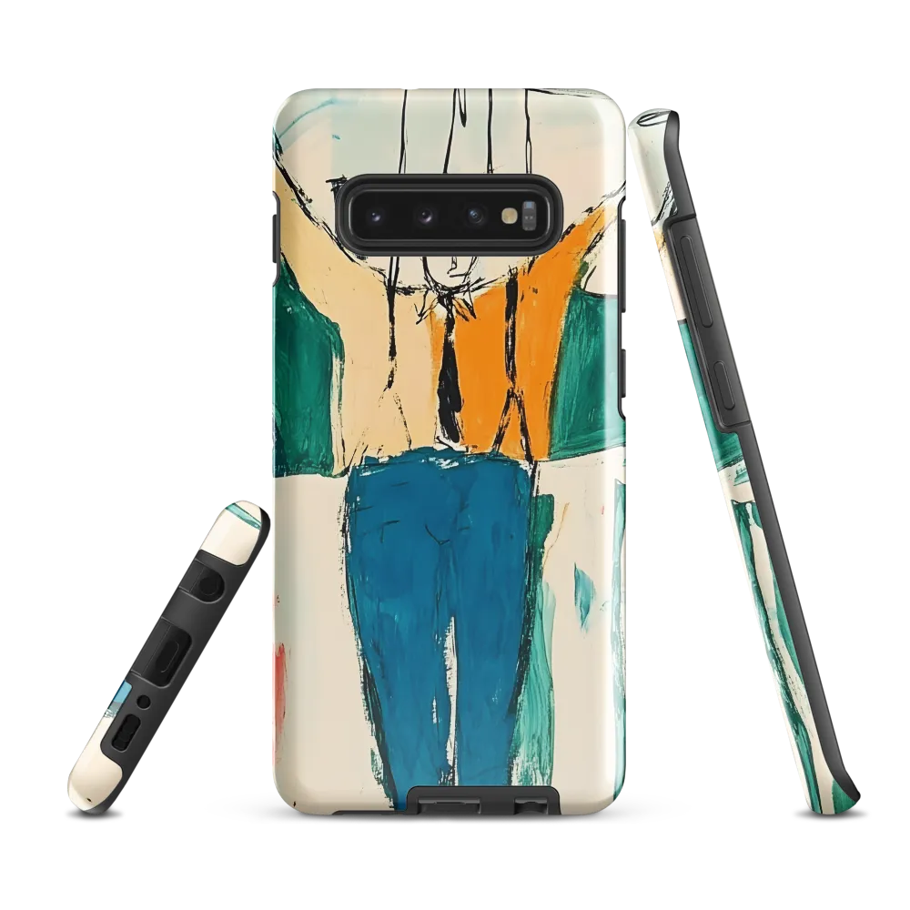 The Joyful Puppet | Phone Case |  S10 Plus | Tough Case | Glossy