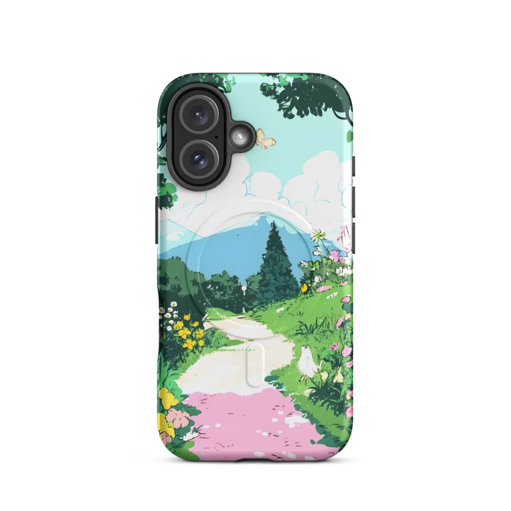 A Serene Journey Through Nature | Phone Case |  16 | MagSafe® Tough Case | Matte