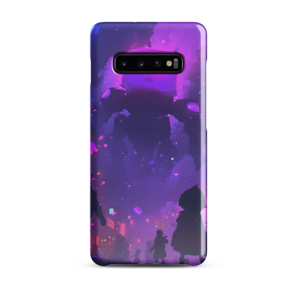 Awakening of the Neon Guardian | Phone Case |  S10 Plus | Snap Case | Glossy